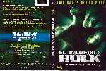 carátula dvd de El Increible Hulk - El Origen De La Leyenda
