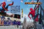 carátula dvd de Spider-man - Homecoming - Custom - V4