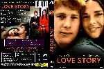 cartula dvd de Love Story - Custom - V3