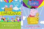 cartula dvd de Peppa Pig - Un Paseo En Globo - Custom