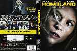 cartula dvd de Homeland - Temporada 05 - Custom - V2