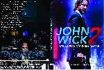 carátula dvd de John Wick 2 - Un Nuevo Dia Para Matar - Custom - V5