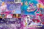 carátula dvd de Barbie En Una Aventura Espacial - Custom