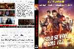 carátula dvd de Solo Se Vive Una Vez - 2017 - Custom - V2