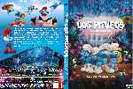 cartula dvd de Los Pitufos - La Aldea Escondida - Custom - V3