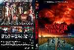 carátula dvd de Stranger Things - Temporada 02 - Custom