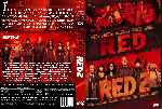 cartula dvd de Red - Red 2 - Custom - V2