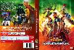 carátula dvd de Thor - Ragnarok - Custom - V6