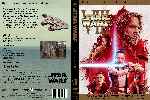 carátula dvd de Star Wars - Los Ultimos Jedi - Custom