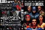 carátula dvd de Liga De La Justicia - 2017 - Custom - V3