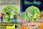 cartula dvd de Rick And Morty - Temporada 01 - Custom - V2