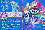 carátula dvd de My Little Pony - La Pelicula - Custom - V2