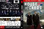 carátula dvd de House Of Cards - Temporada 03 - Custom - V2