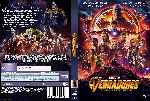 carátula dvd de Vengadores - Infinity War - Custom  V2