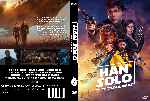 carátula dvd de Han Solo - Una Historia De Star Wars - Custom - V4