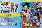 carátula dvd de Dragon Ball Super - La Saga De La Batalla De Los Dioses - Custom