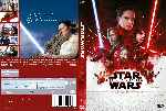 carátula dvd de Star Wars - Los Ultimos Jedi - Custom - V3