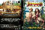 carátula dvd de Jumanji - Bienvenidos A La Jungla - Custom - V2