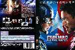 carátula dvd de Capitan America - Civil War - Custom - V5