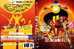 carátula dvd de Los Increibles 2 - Custom