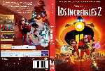 carátula dvd de Los Increibles 2 - Custom - V2