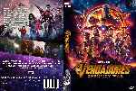 carátula dvd de Vengadores - Infinity War - Custom