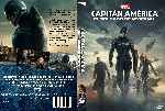 carátula dvd de Capitan America - El Soldado De Invierno - Custom - V4