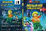 carátula dvd de Lego Dc Super Heroes - Aquaman - La Ira De Atlantis - Custom