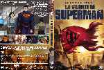 carátula dvd de La Muerte De Superman - 2018 - Custom