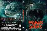 carátula dvd de Piranha Sharks - Custom