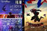 carátula dvd de Spider-man - Un Nuevo Universo - Custom