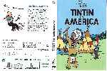 carátula dvd de Las Aventuras De Tintin - Tintin En America