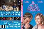 carátula dvd de El Amor Menos Pensado - Custom