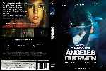 carátula dvd de Cuando Los Angeles Duermen - 2018 - Custom