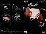 carátula dvd de El Novato - 1989 - Inlay 01
