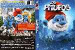carátula dvd de Los Pitufos - 2011 - V2