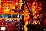 carátula dvd de Hellboy - 2019 - Custom - V2