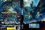 carátula dvd de Godzilla - Rey De Los Monstruos - Custom - V5