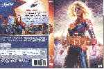 cartula dvd de Capitana Marvel
