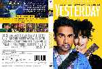 carátula dvd de Yesterday - 2019 - Custom