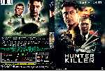 carátula dvd de Hunter Killer - Caza En Las Profundidades - Custom - V2