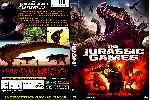 carátula dvd de The Jurassic Games - Custom