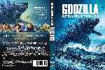 carátula dvd de Godzilla - Rey De Los Monstruos - Custom - V6