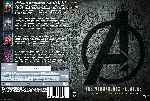 cartula dvd de Los Vengadores 1-4 - Custom