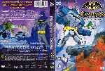 cartula dvd de Batman Ilimitado - Mecas Vs Mutantes - Custom