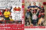 carátula dvd de Jugando Con Fuego - 2019 - Custom - V2