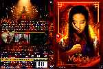 carátula dvd de Mulan - 2020 - Custom - V3