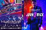 carátula dvd de John Wick - Capitulo 3 - Parabellum - Custom - V2