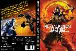 carátula dvd de Mortal Kombat Legends - La Venganza De Scorpion - Custom