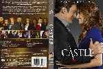 carátula dvd de Castle - Temporada 06 - Custom - V3